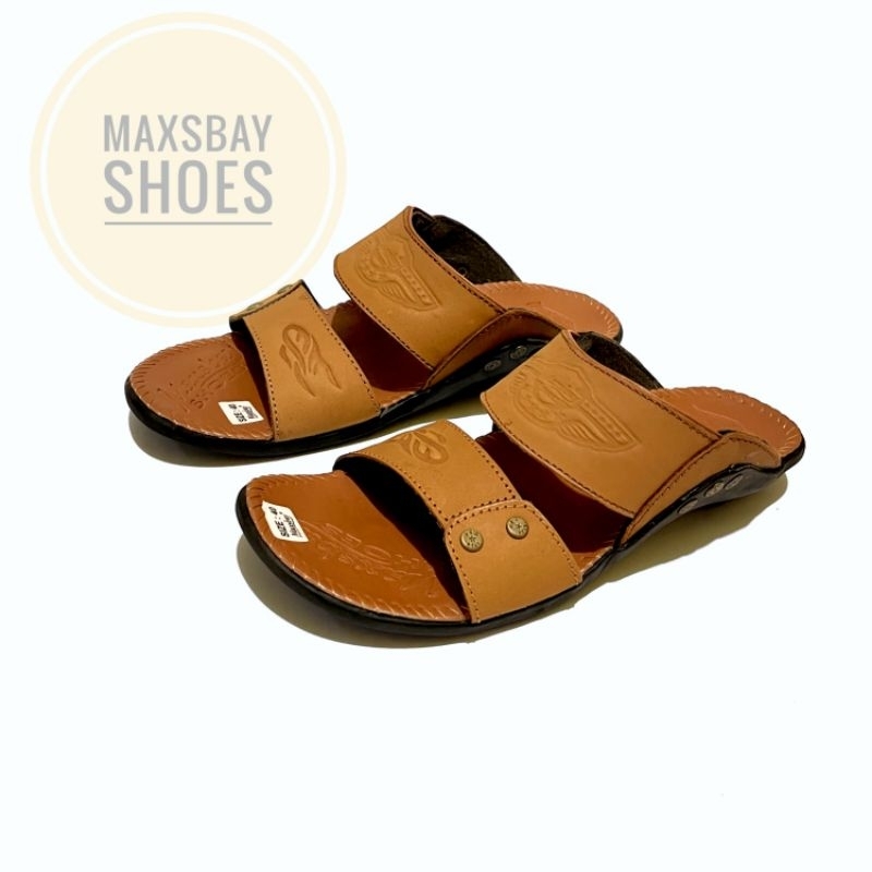 SANDAL KULIT PRIA CASUAL SANDAL SLIP ON PRIA KULIT SANDAL PRIA