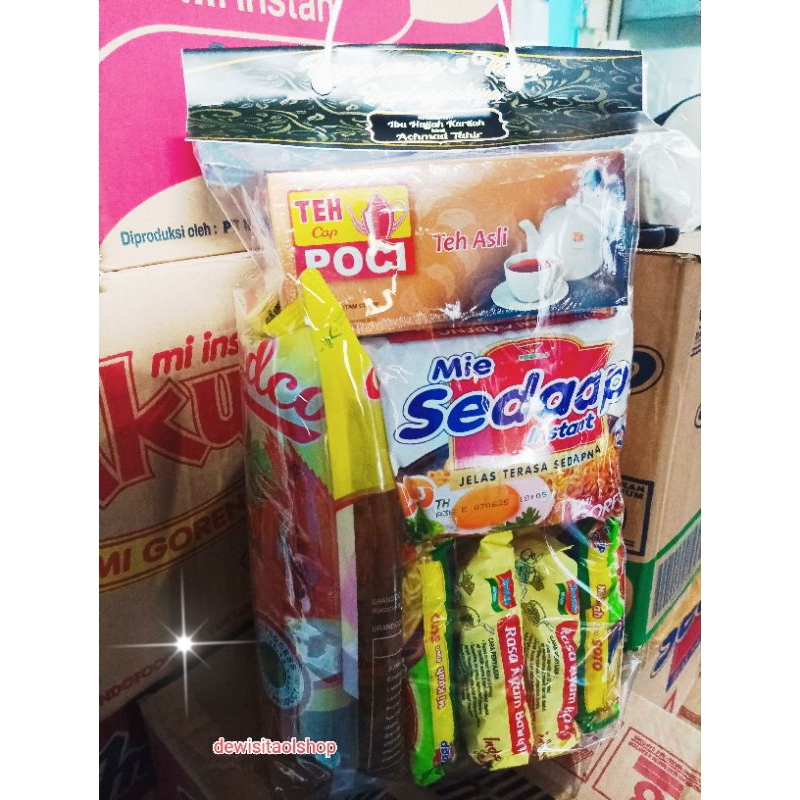 

paket sembako berbagi bisa riquest nama