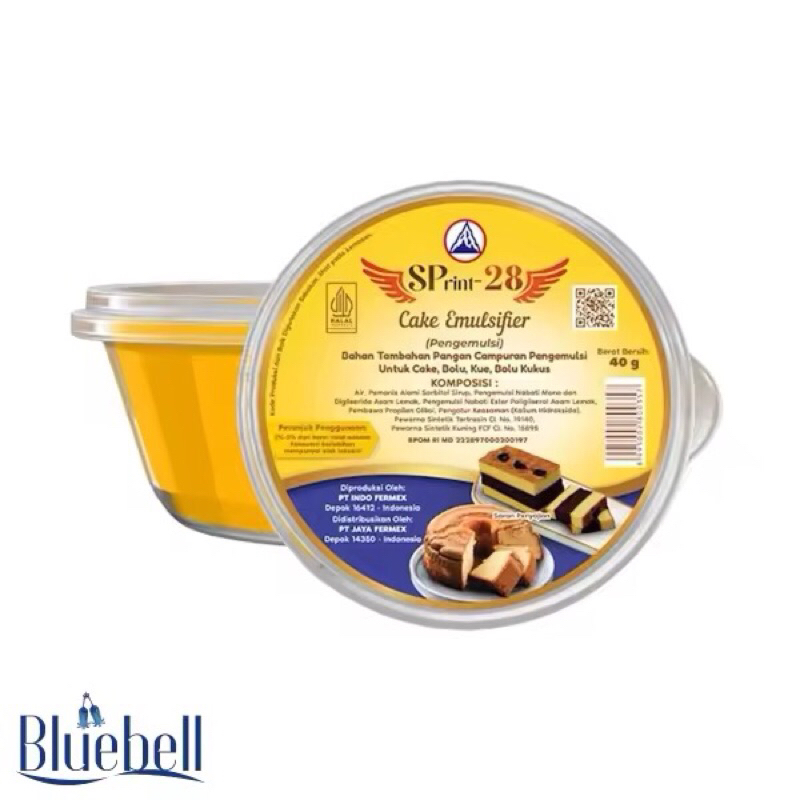

SP Pengemulsi Kue Sprint28 Cake Emulsifier 40g