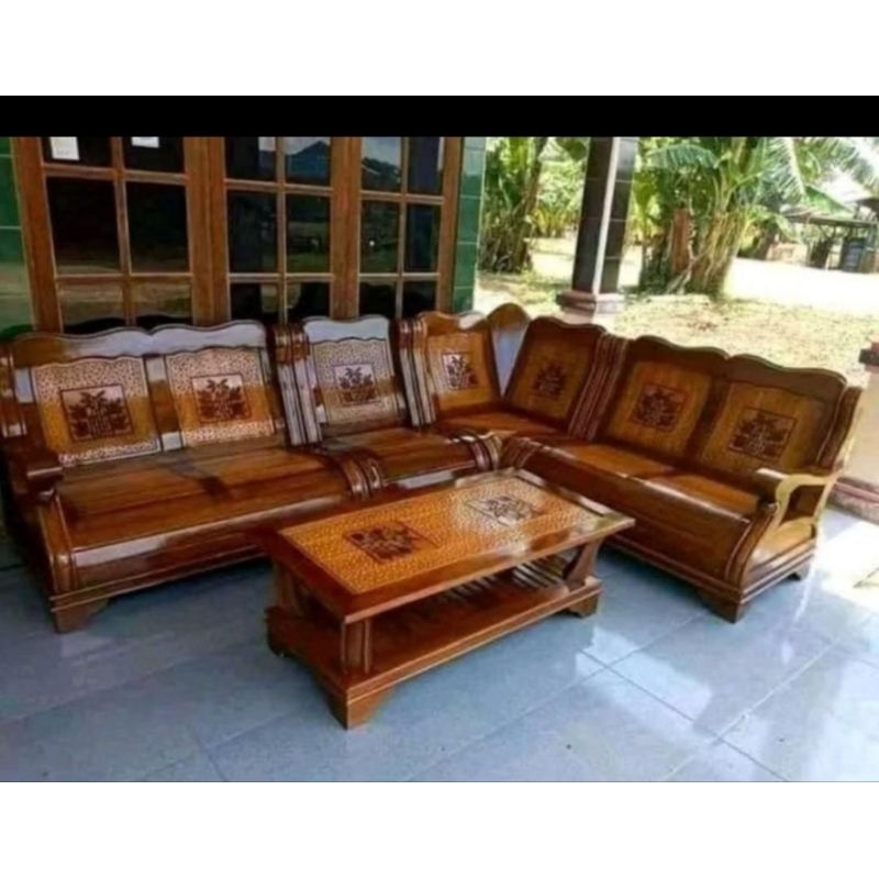 Kursi sudut jati Jepara