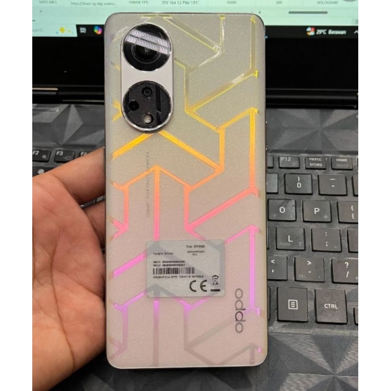 Garskin Anti jamur hp OPPO a5s/a5 2020/a54/a57/a53/a58 Backskin Garskin Skin Carbon TransformersPeli