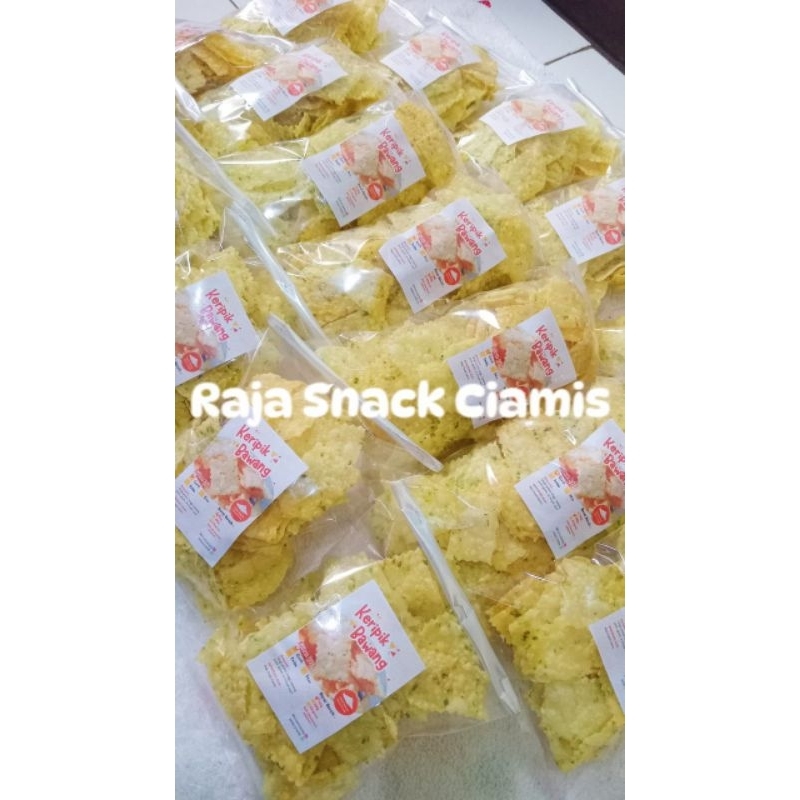

TERLARIS-Keripik Bawang Raja Snack Ciamis 250g
