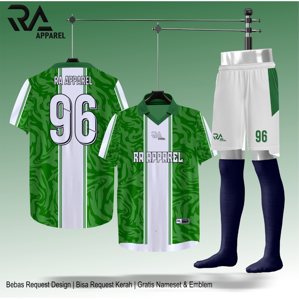 Mockup Jersey Lengan Pendek Hanger (Corel Draw/CDR)