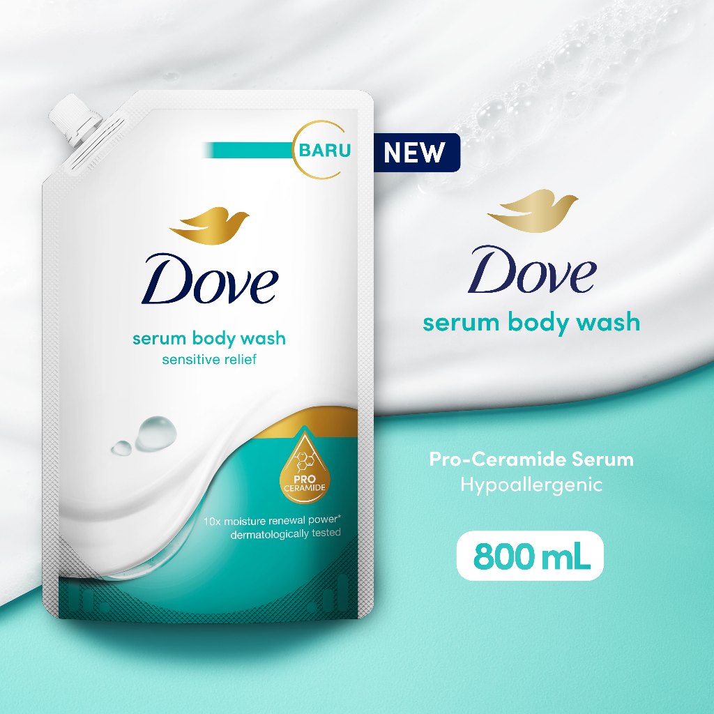 Dove Serum Body Wash Pro-Ceramide - Sensitive Relief 800ml
