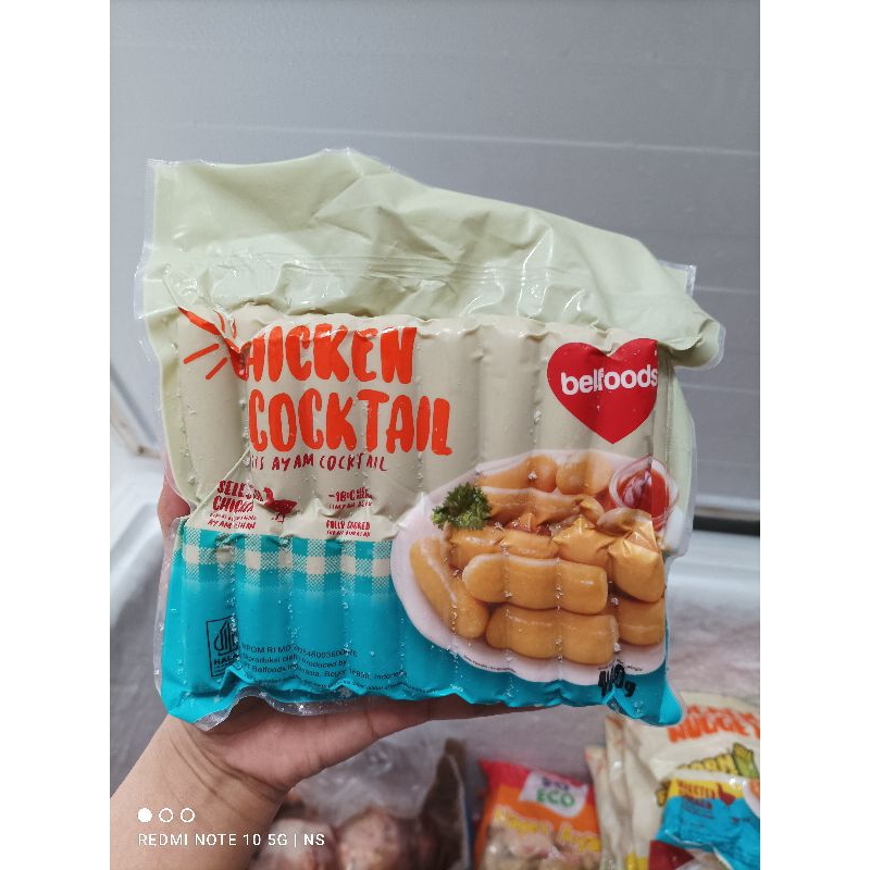 

Belfoods Chicken Cocktail 400g / Sosis Ayam Cocktail
