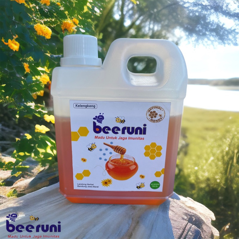 

Madu Murni asli 100% kelengkeng kemasan 700 ml - Beeruni