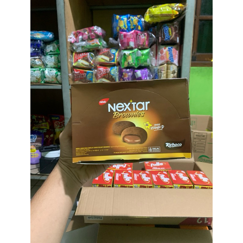 

BROWNIES NEXTAR 1 BOX ISI 10 pcs