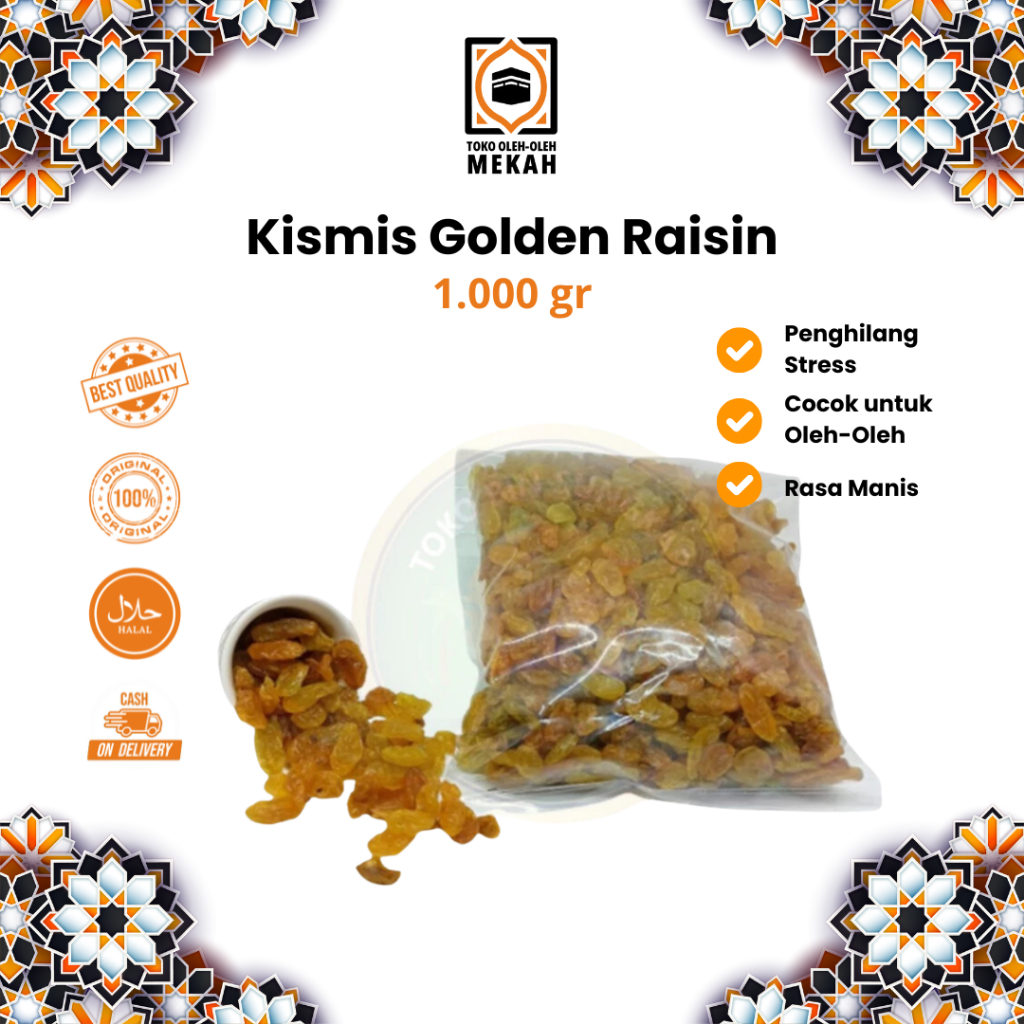 

NEW kismis golden raisin 1 kg