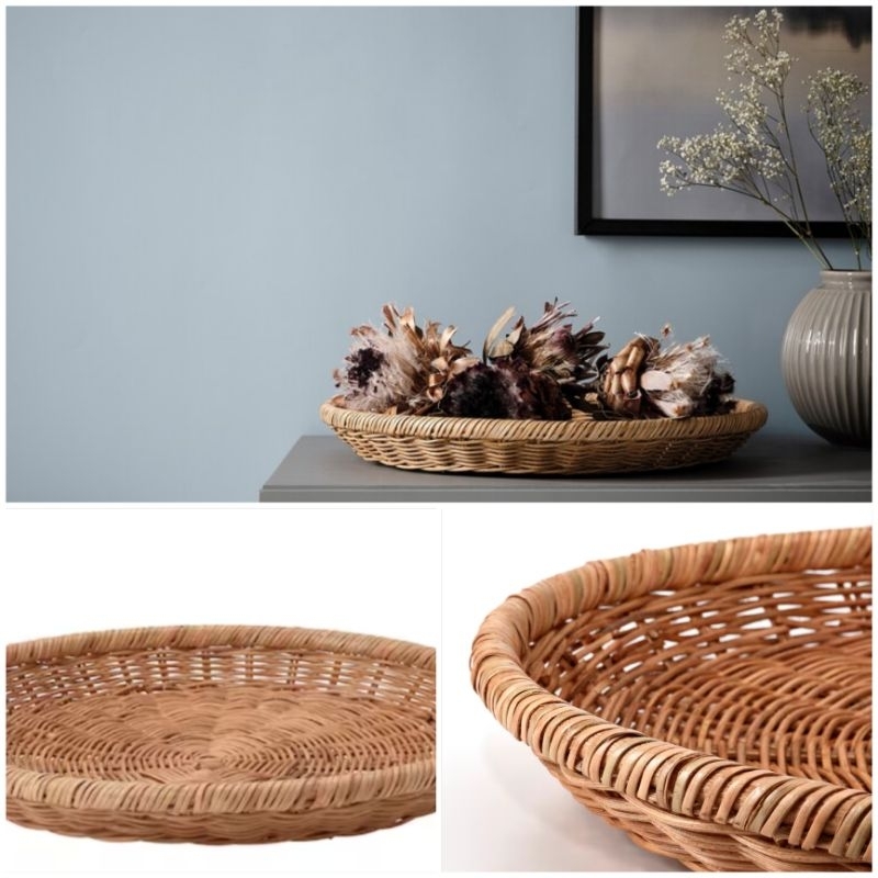 Nampan/tatakan anyaman rotan