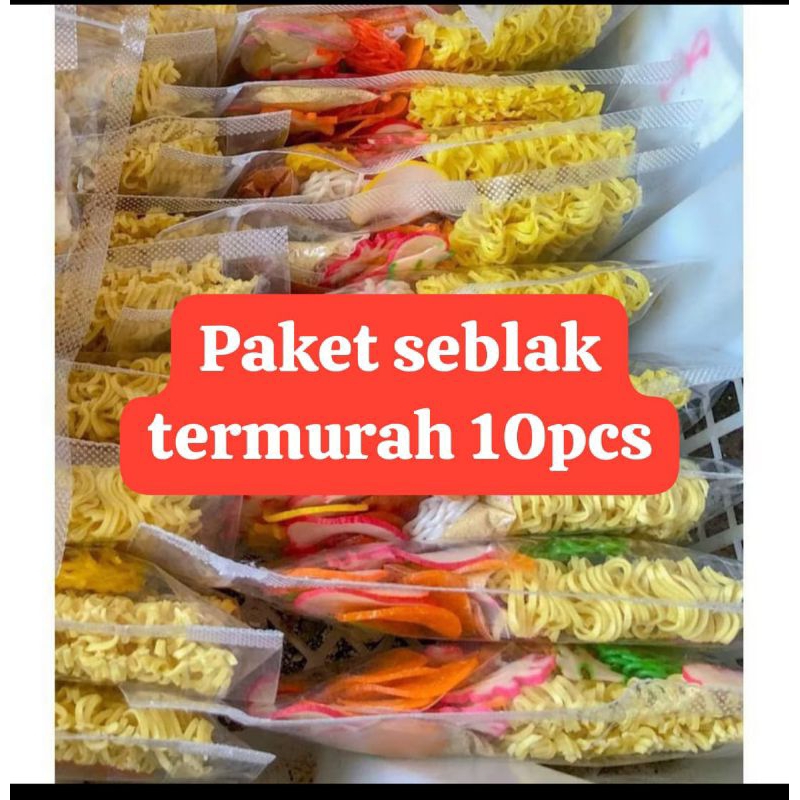 

paket seblak termurah 10 pcs
