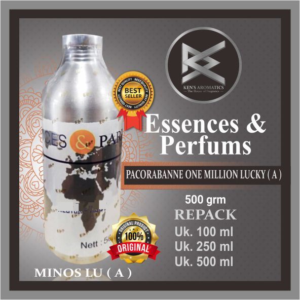 Parfum MINOS LU ESSENCES Biang Murni - Parfum One Milion Lucky Biang Murni Essences