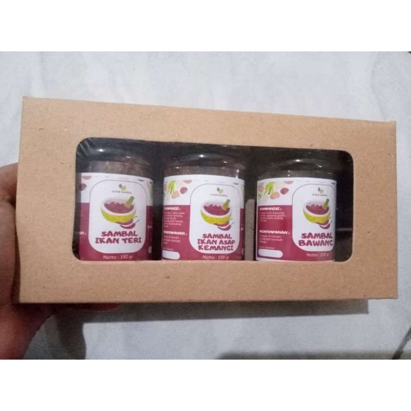 

D'Ofie Sambal Bundling 2 (isi 3 varian sambal)