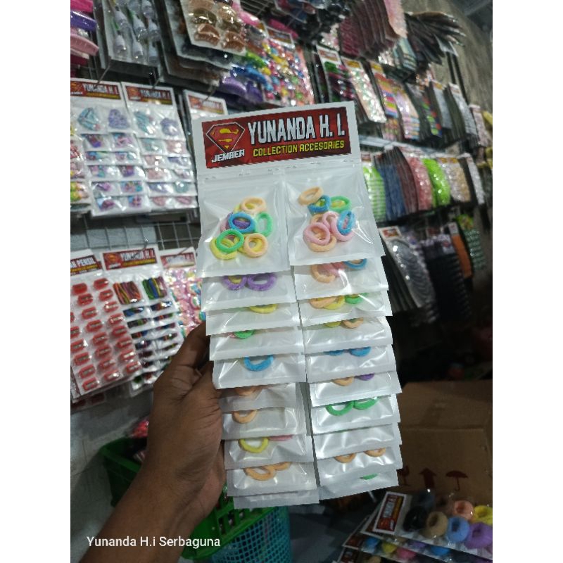 

1 Renceng isi 20 pak Tali donat unyil tidak mudah molor