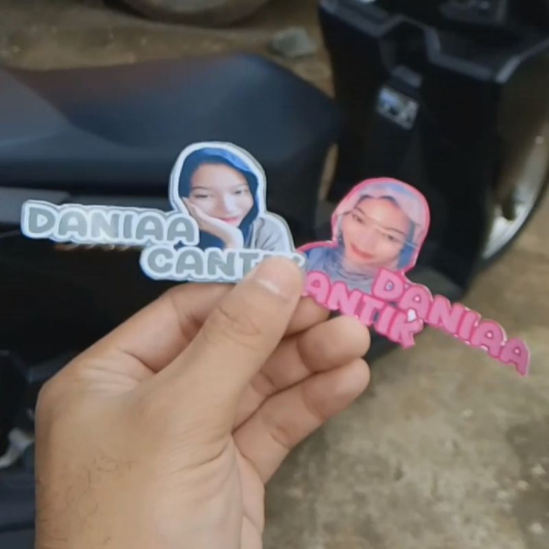 

STICKER BUCIN CUSTOM NAMA+FOTO [PREEORDER]