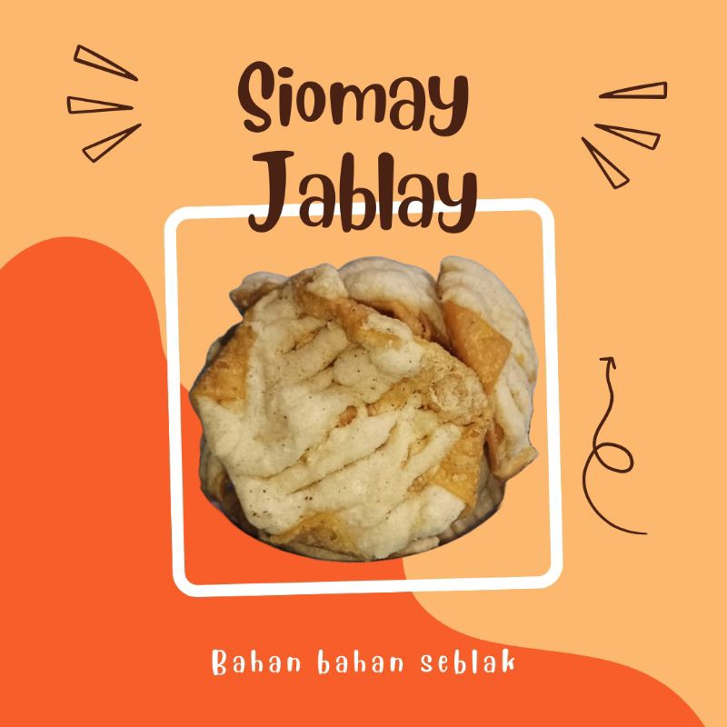 

siomay kering jamilah/demprak kemasan isi 10