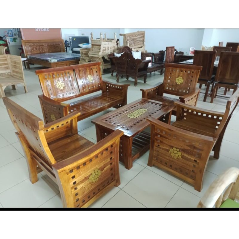 Kursi Tamu Jati 2111