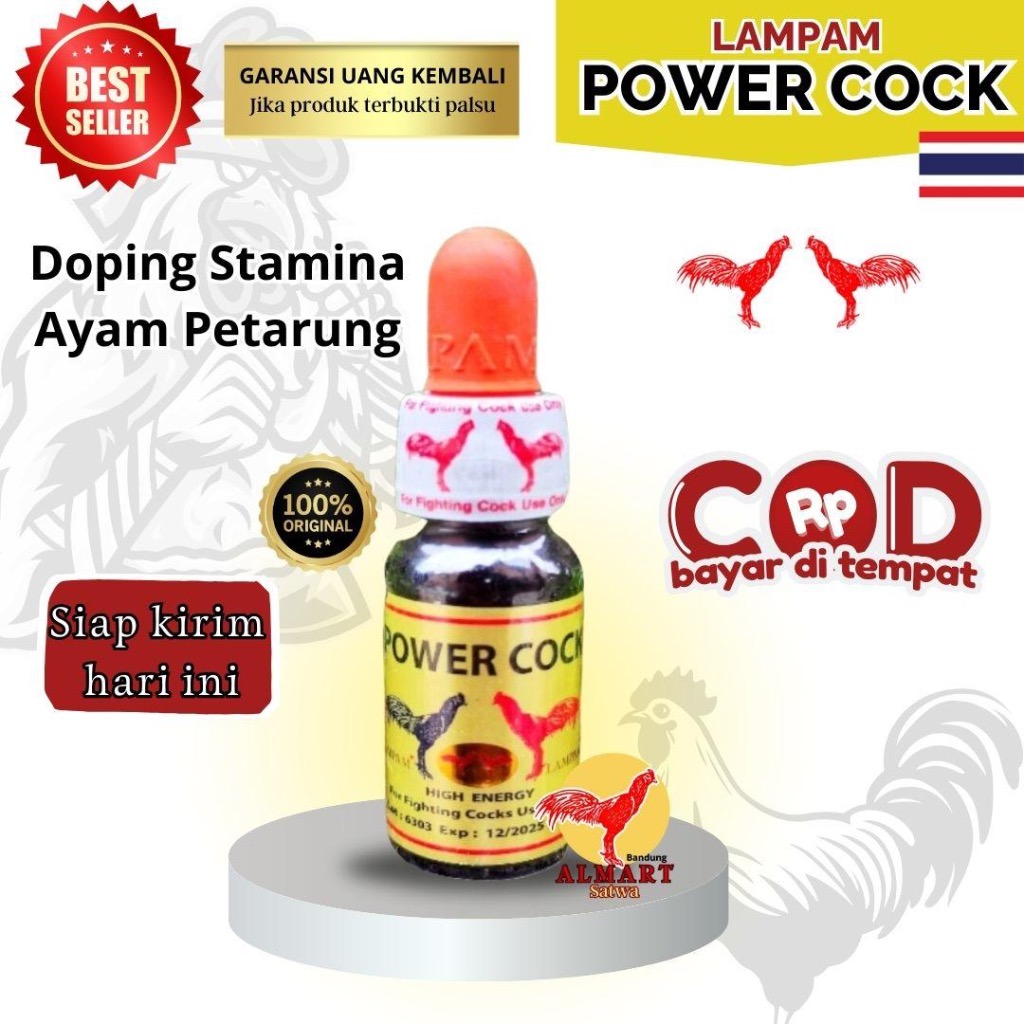 Power Cock Doping Ayam Lampam original Thailand