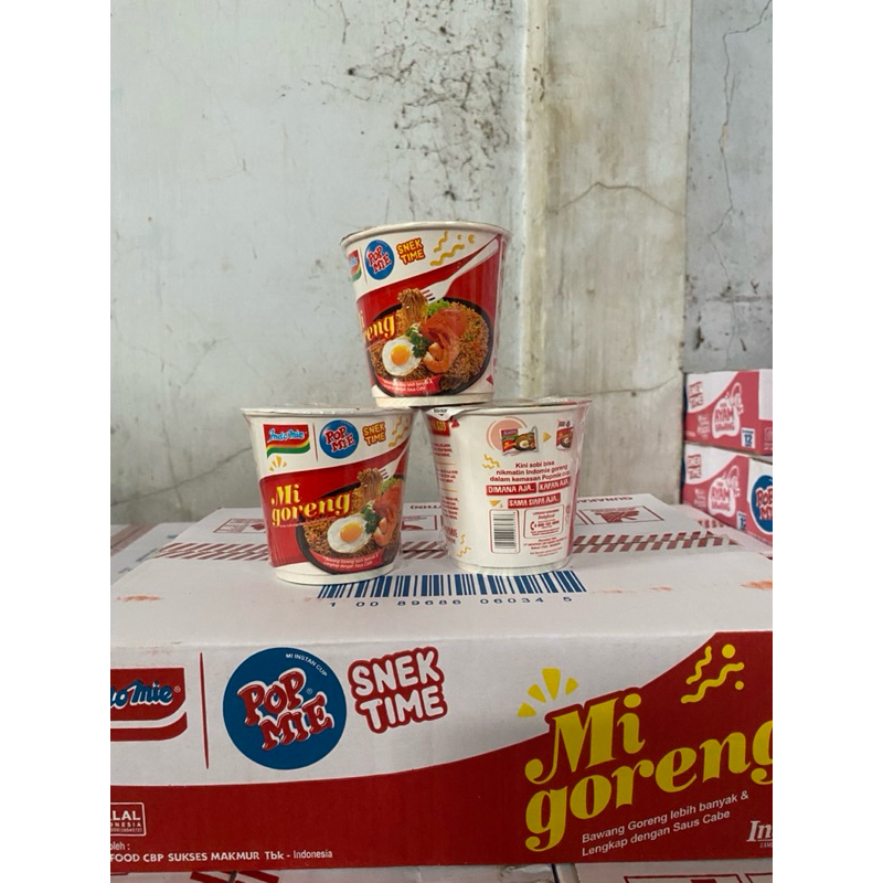 

POPMIE SNEK MINI RASA INDOMIE GORENG ISI 12pcs