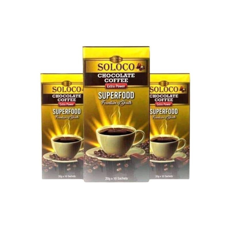 

Soloco Kopi Herbal Untuk Pria 1 Box Isi 10 Sachet