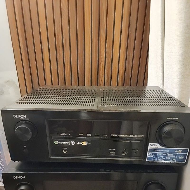 amplifier avr receiver denon x-1200w dolby atmos