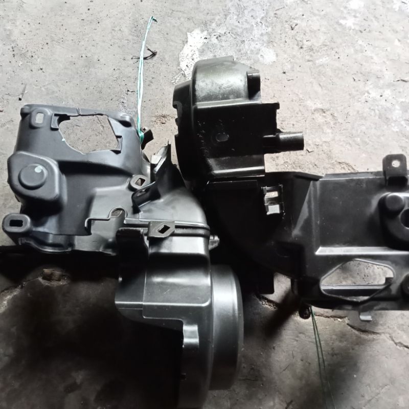 COVER MESIN SET TUTUP KIPAS.HONDA BEAT ECO/SCOOPY ECO/GENIO/BEAT LED THN 2018 / 2024