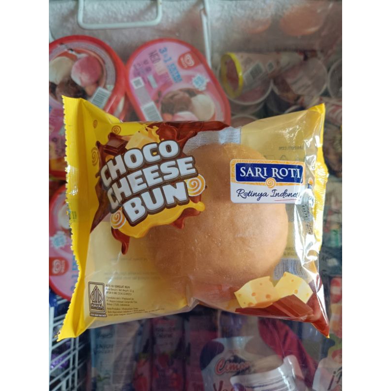 

Roti Sari Roti Choco Cheese Bun 55 Gram