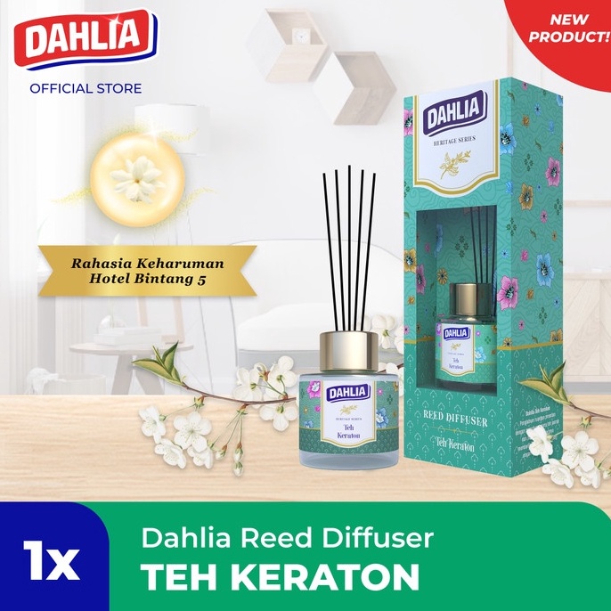 Dahlia Reed Diffuser teh Keraton
