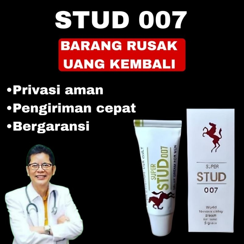 Super Stud 007 / Obat Kuat Oles Original Kuat Pria Tahan Lama Cream Oles Mr P Anti Ejakulasi Dini