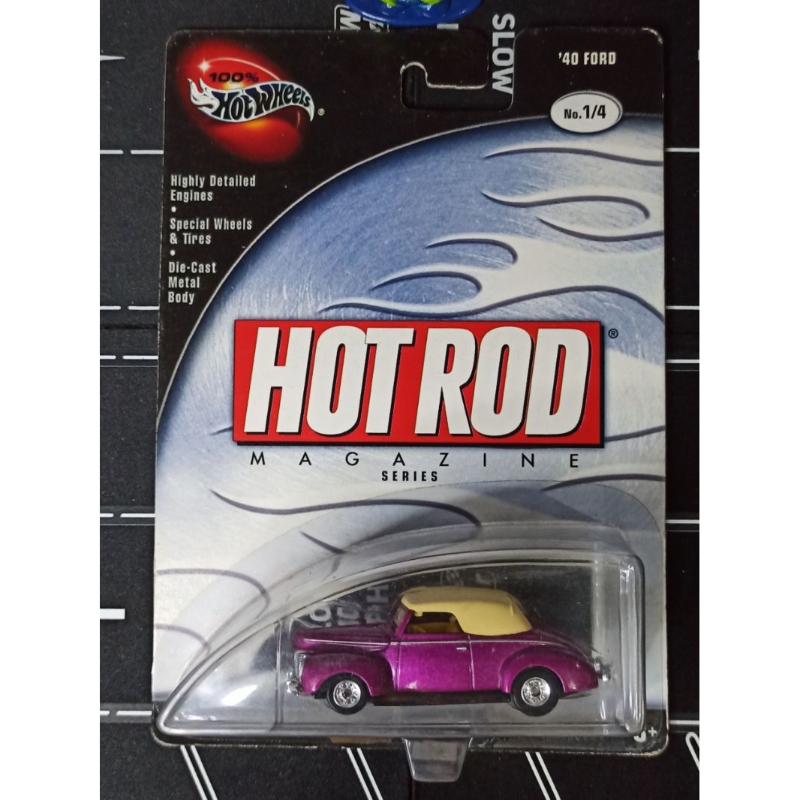 Hot Wheels 100% Hotrod Magazine '40 Ford