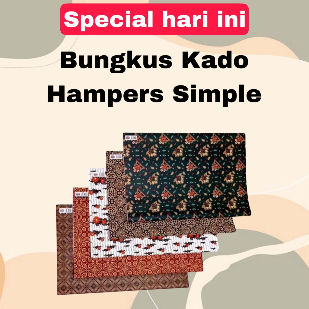 

Bungkus Kado Hampers Tambahan