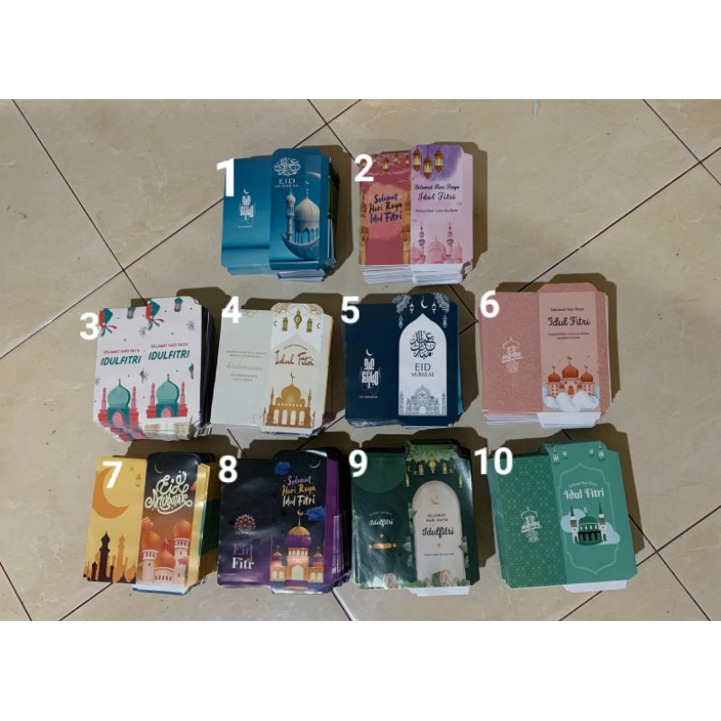 

Amplop lebaran jumbo Lembaran
