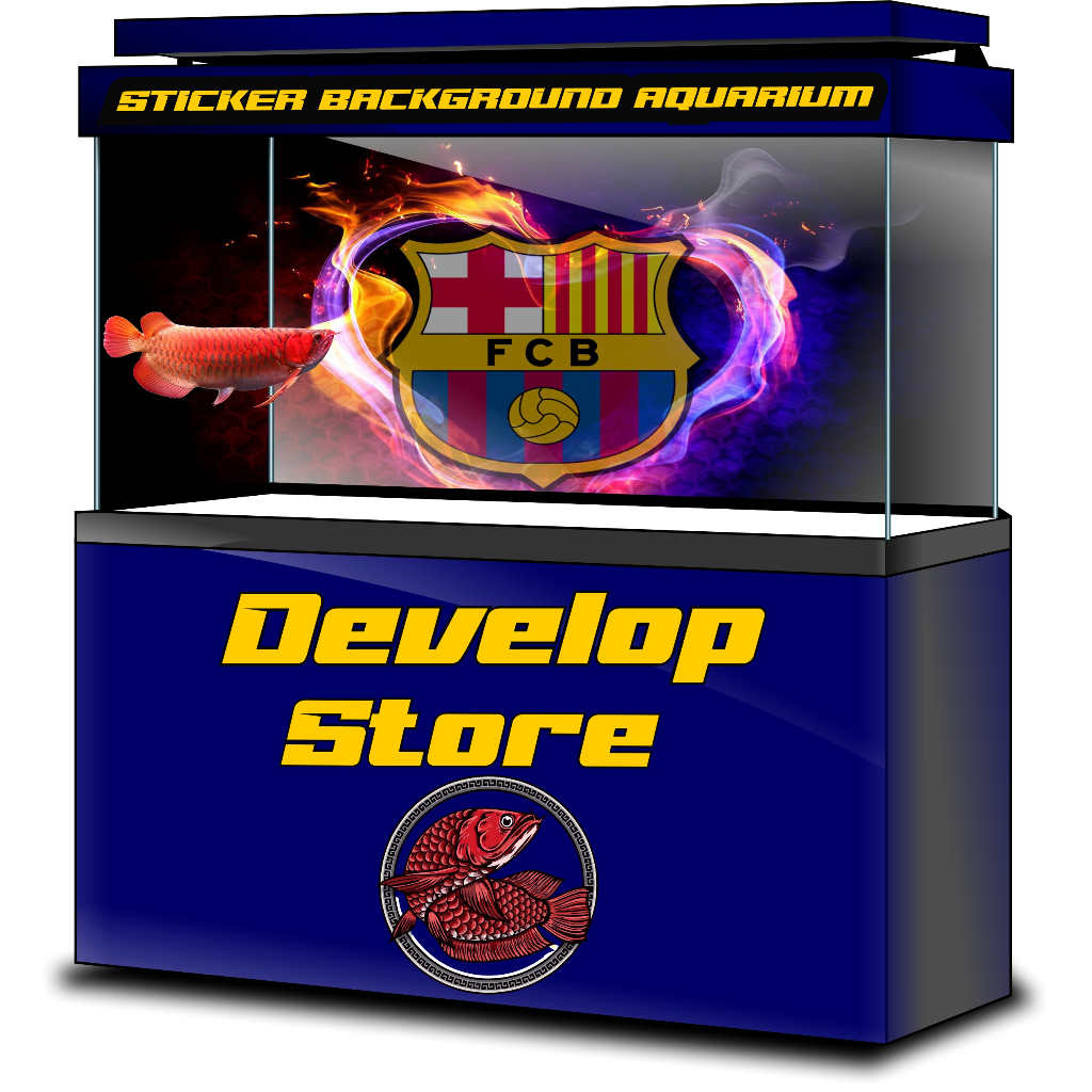 STICKER AQUARIUM, STIKER AKUARIUM, AQUASCAPE,  STIKER KACA AQUARIUM, STIKER BACKGROUND AQUARIUM, STI