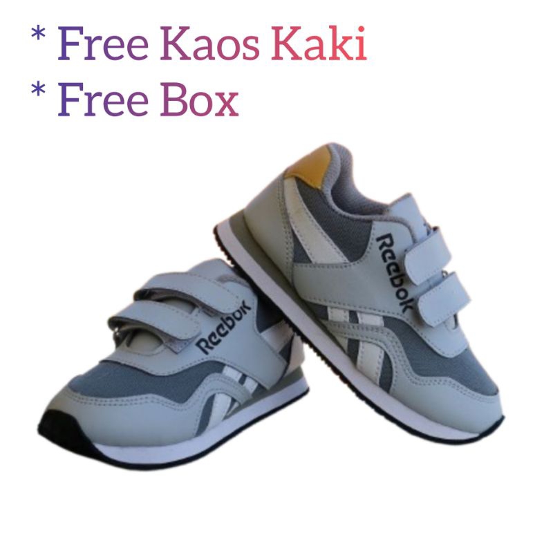 Sepatu Sneakers Casual anak laki laki perempuan Reebok grade original