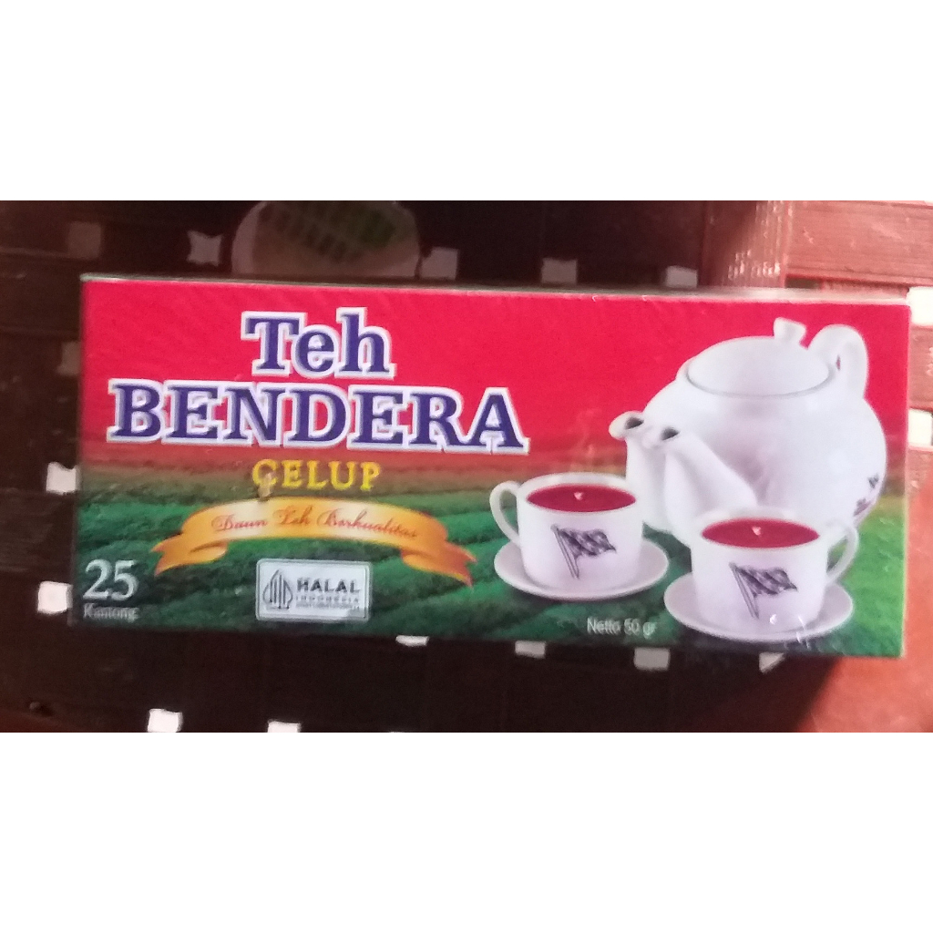 

TEH CELUP BENDERA KOTAK 25 PCS