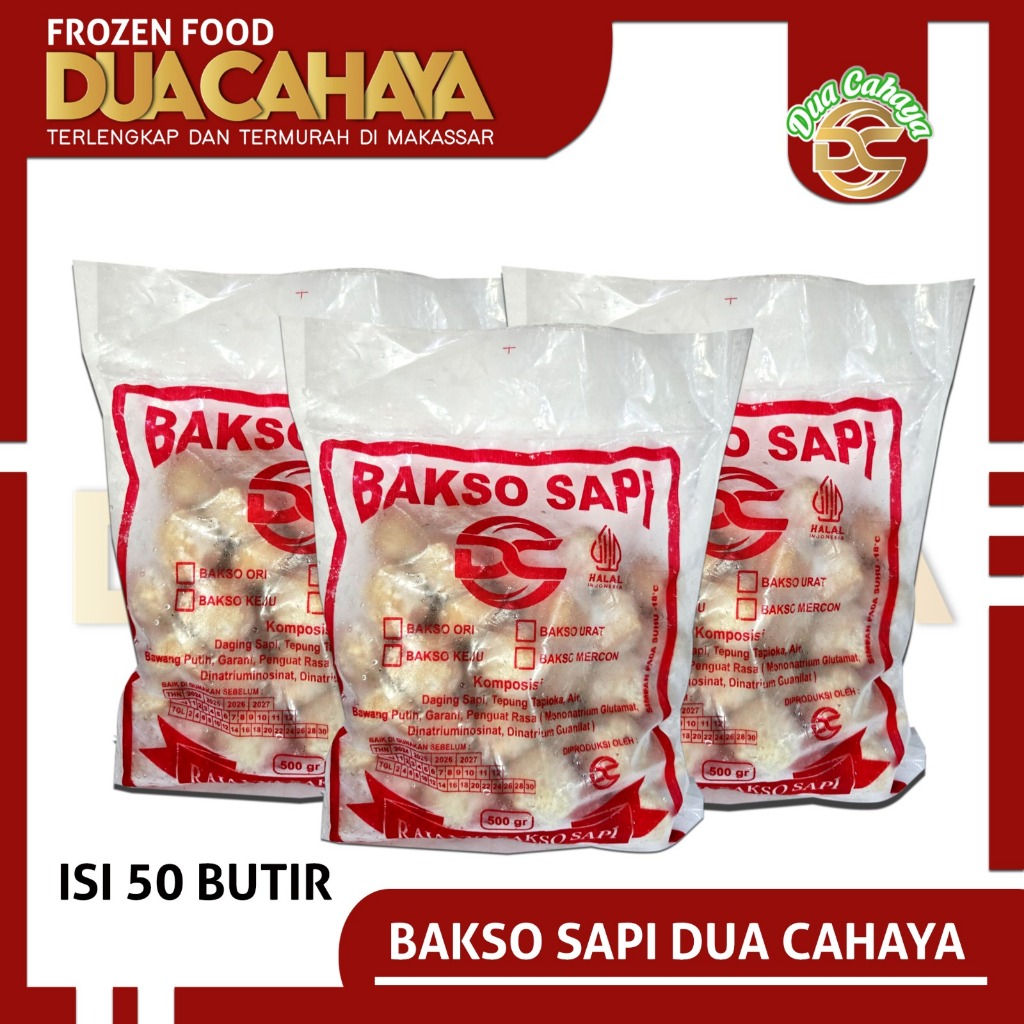 

Bakso sapi asli isi 50