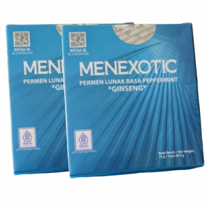 Permen Pria Menxotic|Mense Xotic|Mens Exotic|MeneXotic Original Candy Stamina 2 Kotak Isi 8pcs