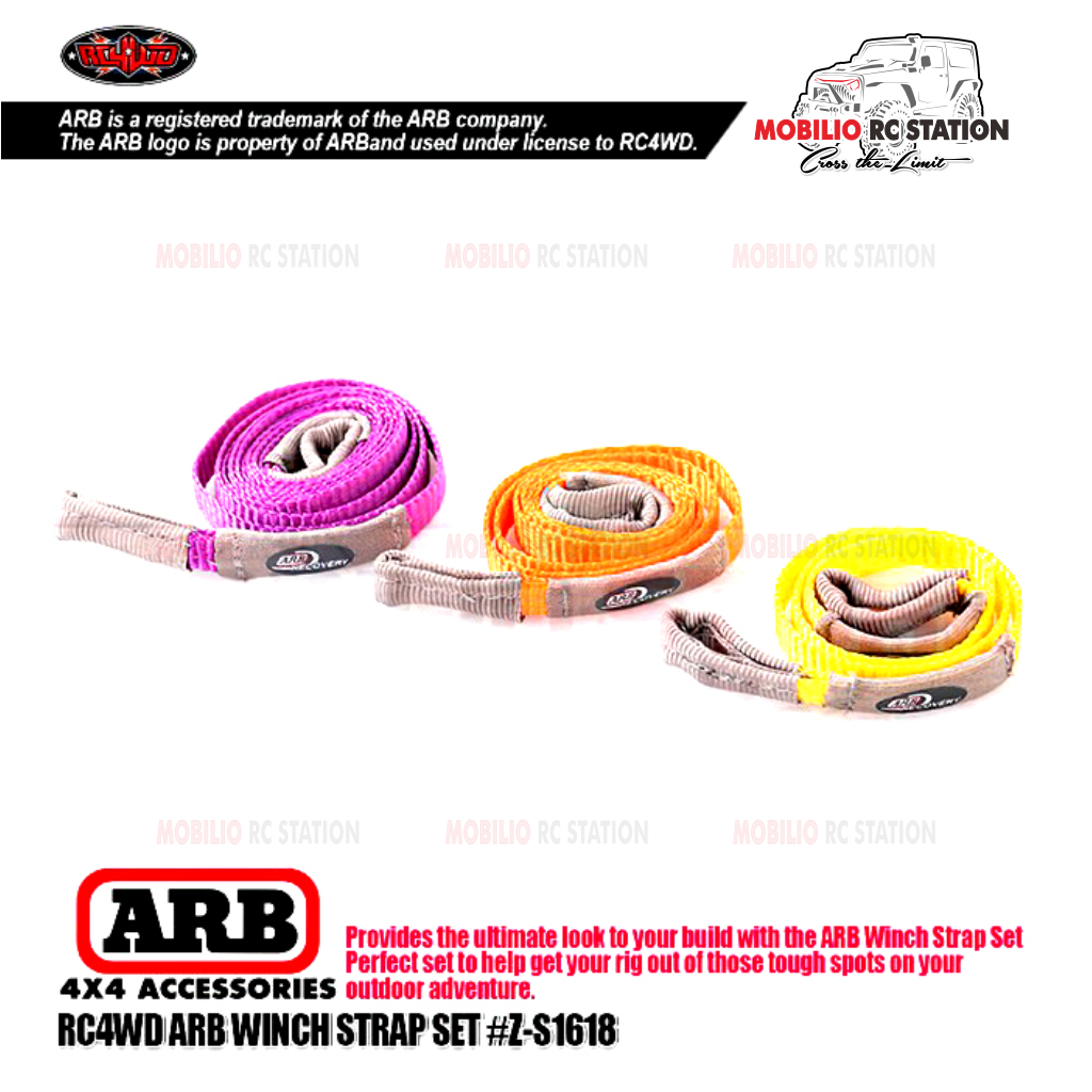 Promo RC4WD ARB Winch Strap Set - Accessories Part RC Crawler Adventure Termurah