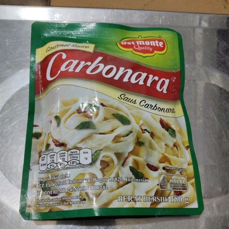 

Delmonte Sausb Carbonara 180g