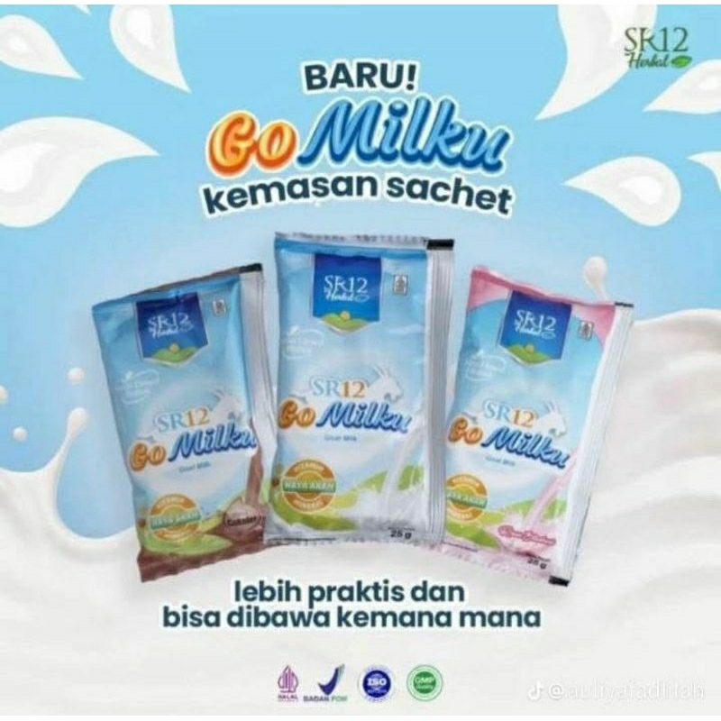 

SR12 Go Milkku Kemasan Sachet