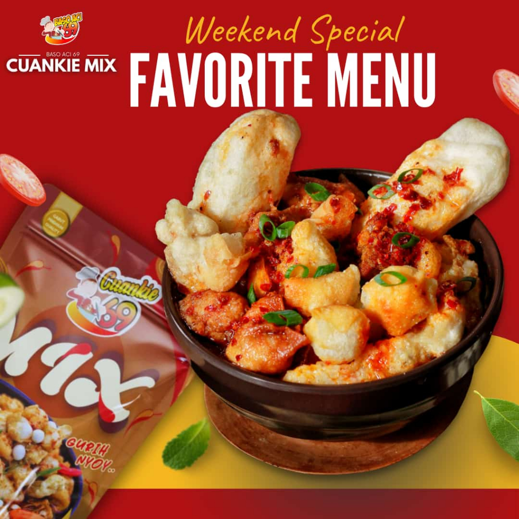 

CUANKIE / CUANKIE INSTAN / CUANKIE MIX SAMBAL GEPREK 69