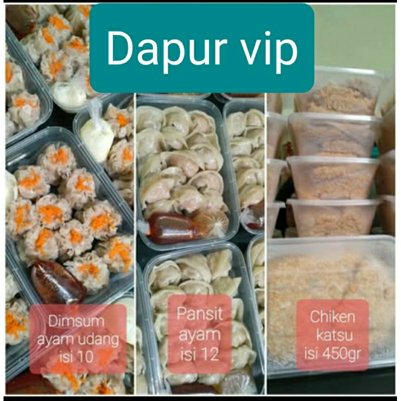 

3pack Dimsum ayam udang, pangsit ayam dan chiken katsu.segar,Terlaris olahan vip. Bandung