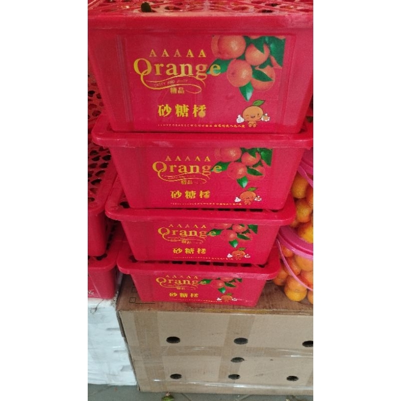 

Buah jeruk shantang asli manis segar keranjang 2 kg