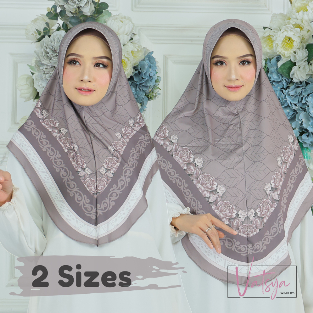 Jilbab Instan Daily Hijab Bergo Motif Printing