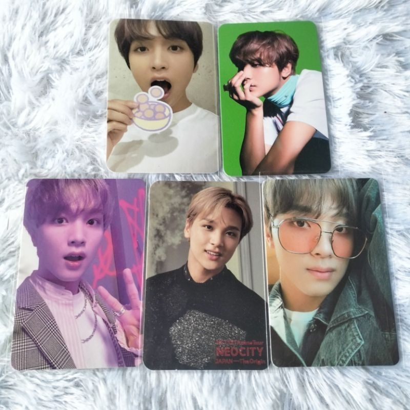 photocard pc nct haechan sticker blind box sanrio poca holder keyring neocity arena tour smcu nightt