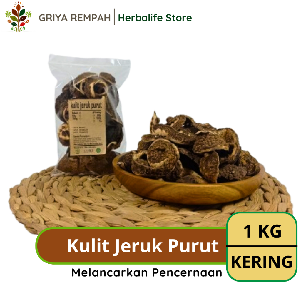 

KULIT JERUK PURUT KERING 1 KG Ramuan Rempah Herbal Aroma Segar dan Manfaat untuk Minuman & Masakan Jamu Tradisional Simplisia Citrus Hystrix