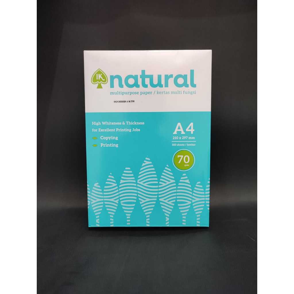 

KERTAS HVS A4 70GSM NATURAL