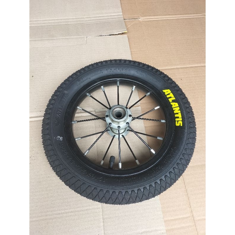 pelek belakang sepeda bmx 12 inches