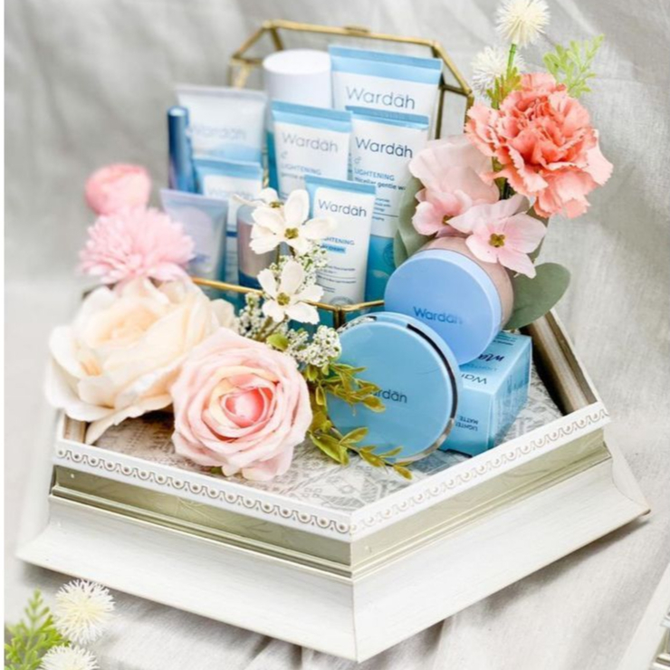 Wardah Skincare Set / Paket Seserahan Pernikahan Lengkap /Seserahan Pernikahan