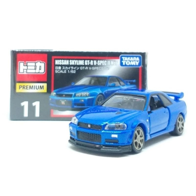 Tomica Premium 11 Nissan Skyline GTR V-Spec II Nűr