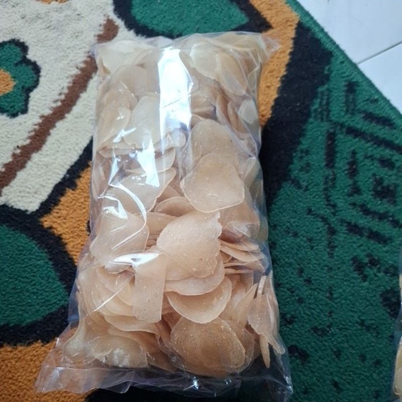 

KERUPUK NASI HOMEMADE SIAP GORENG uk 500 gr